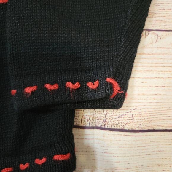 Vintage All Points by Reference Point Christmas Cardigan sweater size Large - Picture 10 of 10